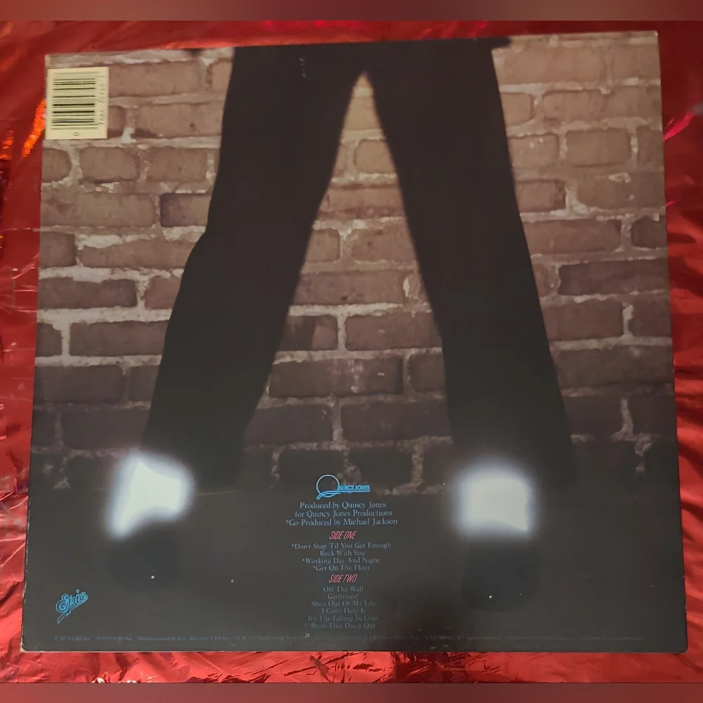 EUC Michael Jackson Off The Wall Vinyl Record - Black - Picture 2 of 7